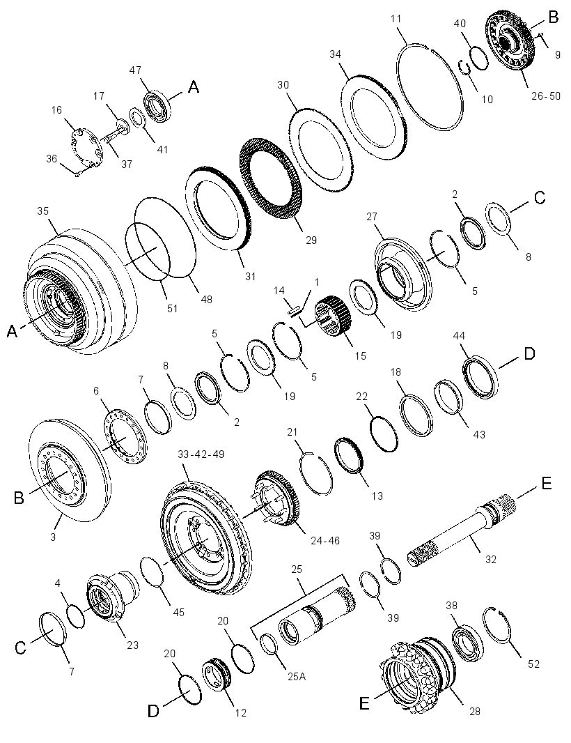 Гидротрансформатор 3232944 CAT
