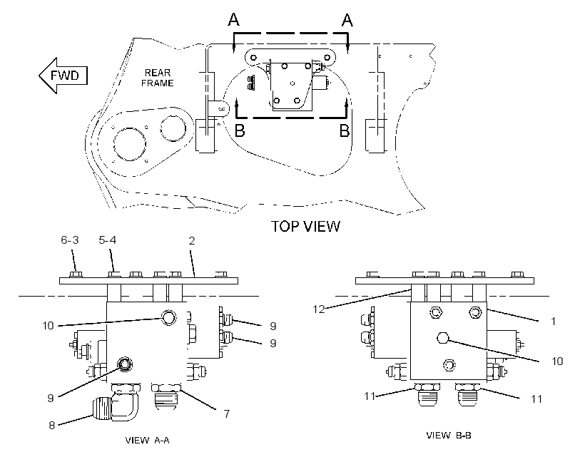 VALVE & MTG GP-STEERING 2423725 CAT