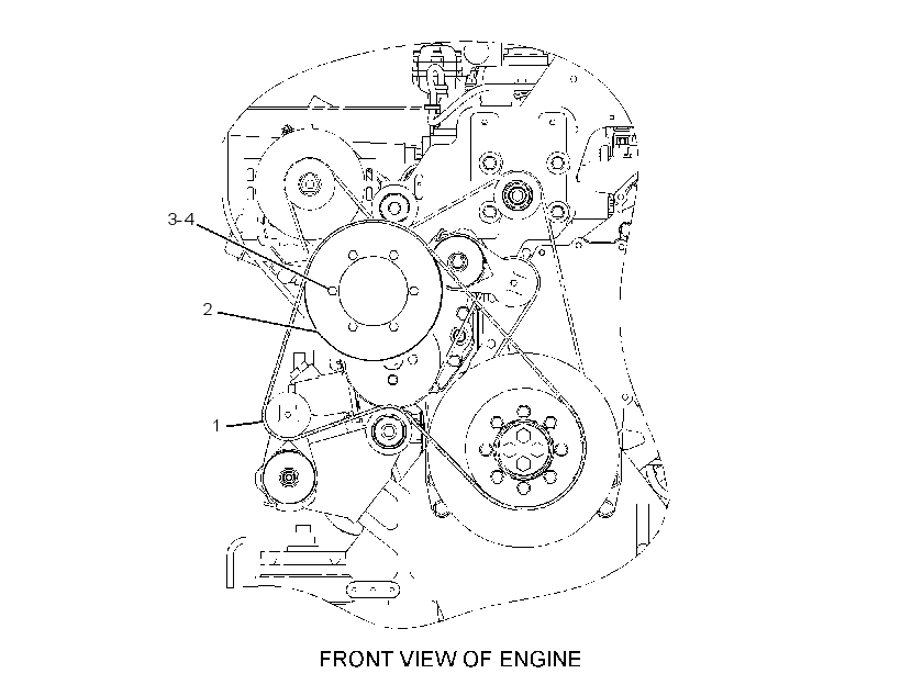PULLEY GP-FAN 3244333 CAT