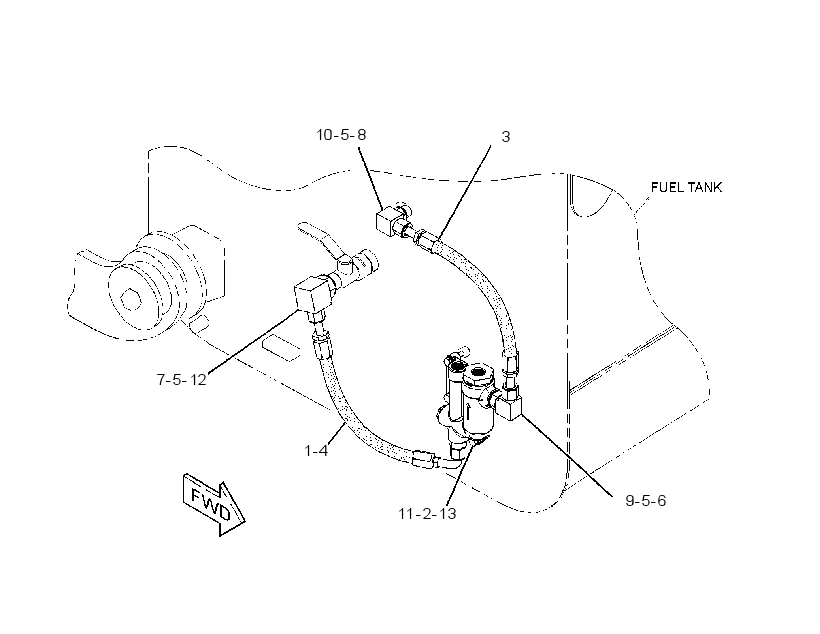 HEATER GP-FUEL 3460070 CAT