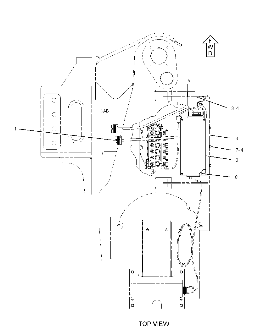 INTERFACE & MOUNTING GP 2448989 CAT