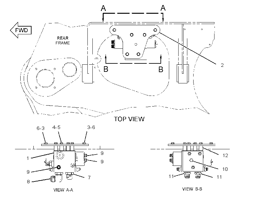 VALVE & MTG GP-STEERING 2529336 CAT