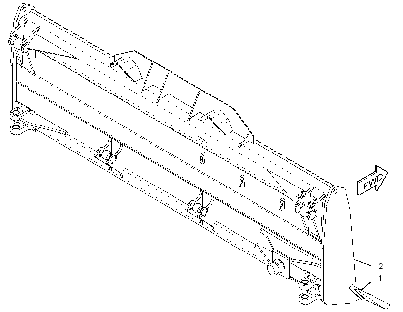 BLADE & EDGE GP-STRAIGHT 3655544 CAT