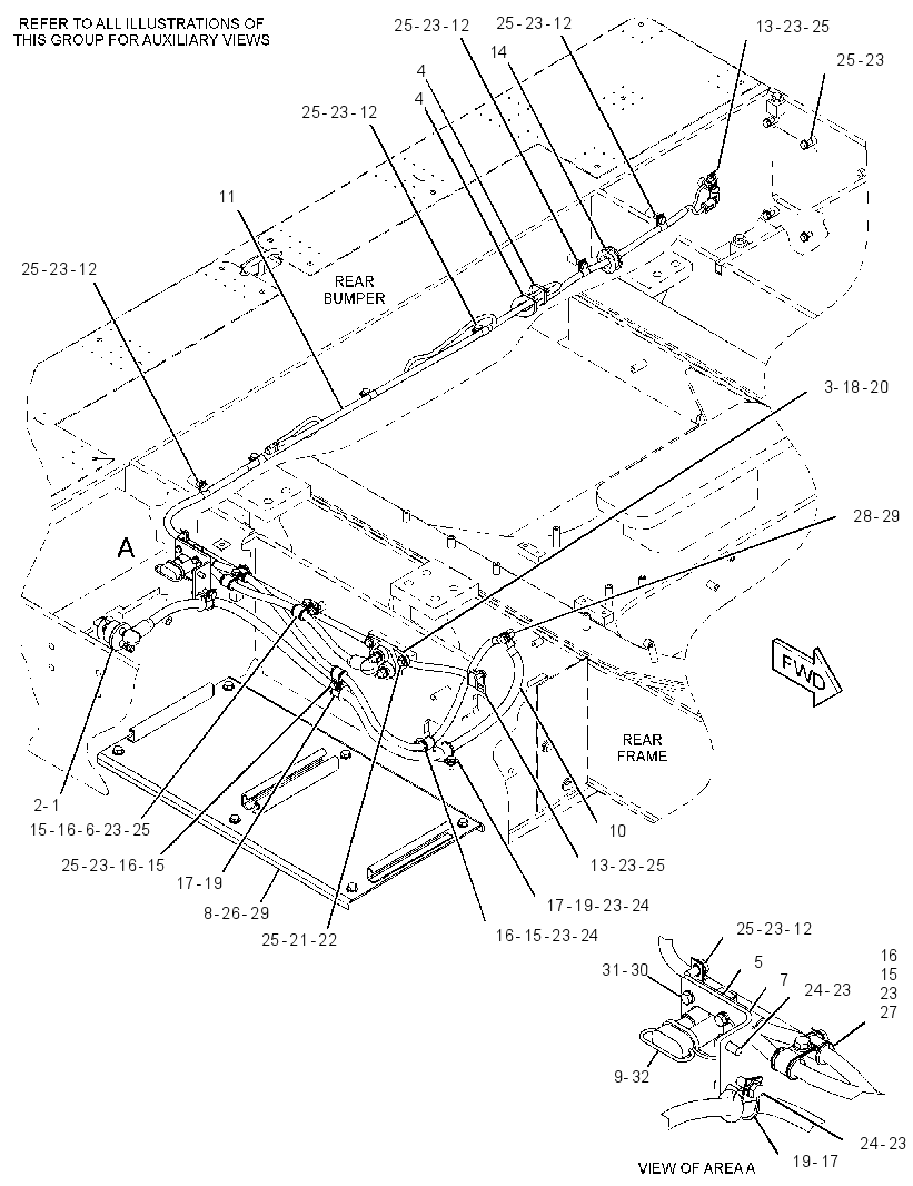 WIRING GP-BUMPER 3401119 CAT