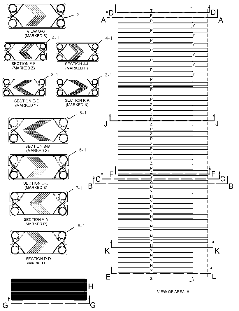 PLATE GP-HEAT EXCHANGER 3681422 CAT