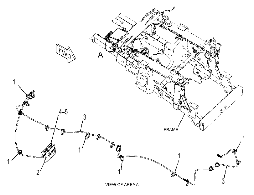 WIRING GP-TIRE MONITORING 3430815 CAT