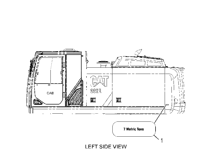 PLATE GP-INFORMATION 3666298 CAT