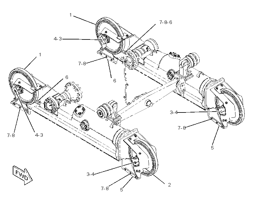IDLER & SCRAPER GP-TRACK 3407483 CAT