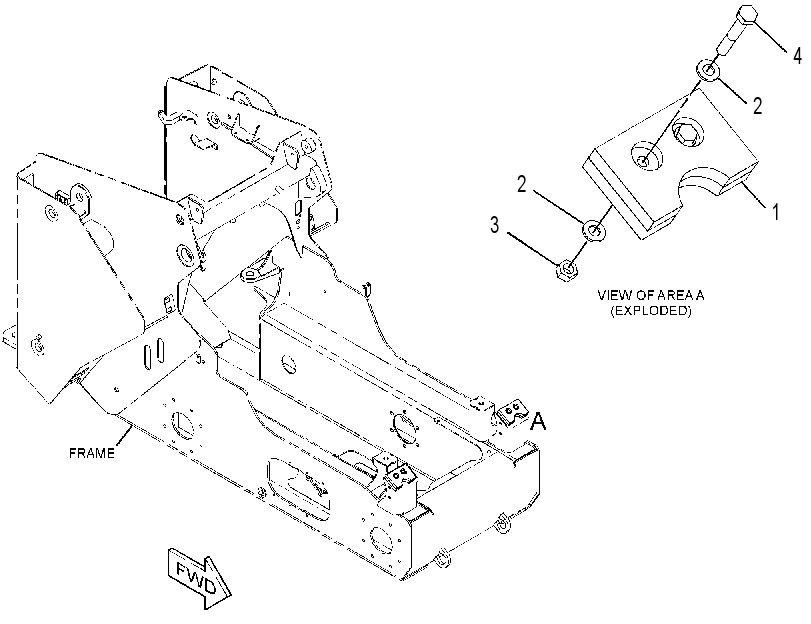 SPACER GP 3455430 CAT