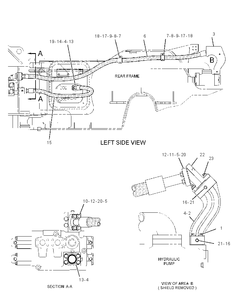 LINES GP-IMPLEMENT 2441762 CAT