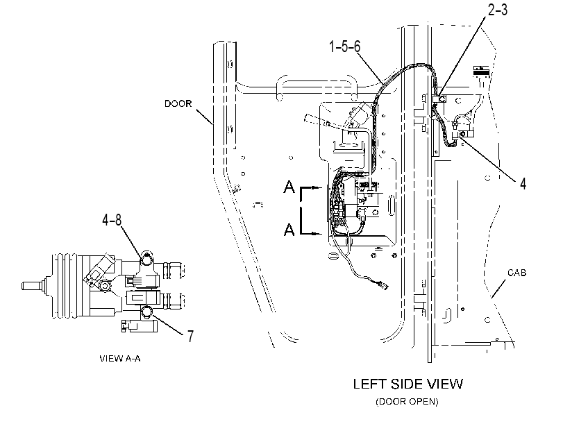 WIRING GP-DOOR 2464095 CAT