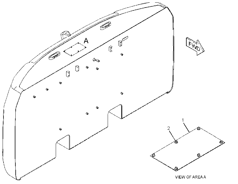 Противовес 3874934 CAT