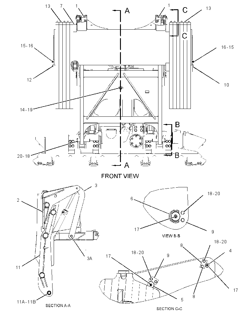 COUNTERWEIGHT GP-HYDRAULIC 3580466 CAT