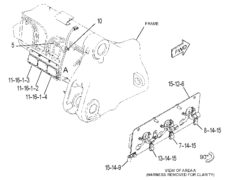 WIRING GP-COMMAND SIGNAL 3377909 CAT