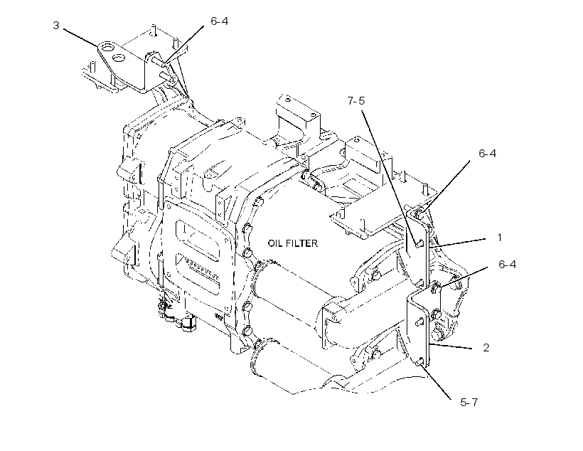 MOUNTING GP-OIL FILTER 3697526 CAT