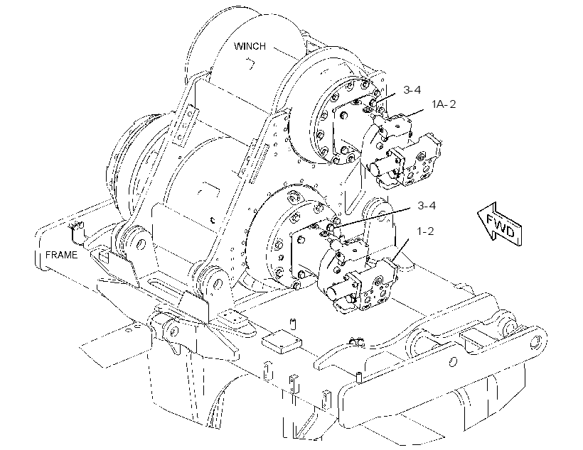 MOTOR & MOUNTING GP 3584307 CAT