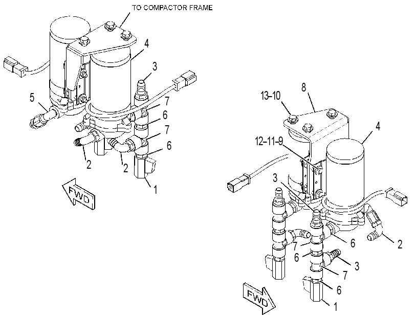 PUMP GP-WATER SPRAY 3440113 CAT
