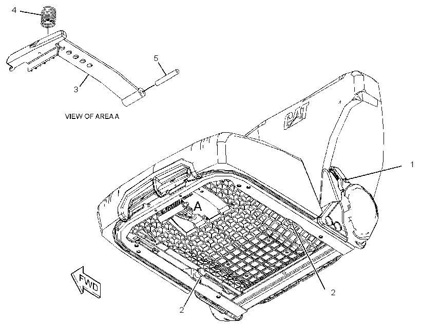 KIT-SEAT 3334172 CAT