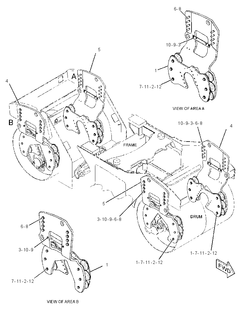 INSTALLATION GP-DRUM 3601792 CAT