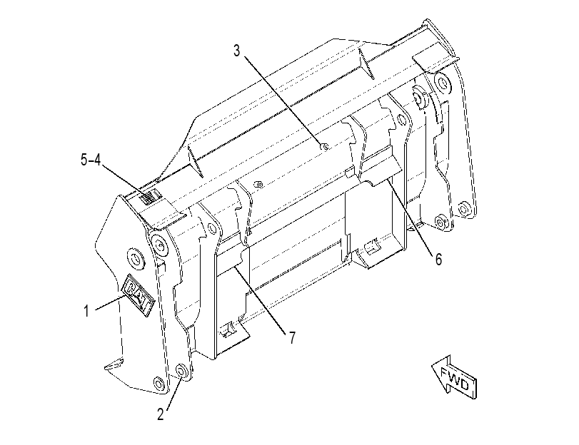 BULLDOZER AS-MULTIPURPOSE BKT 1388942 CAT