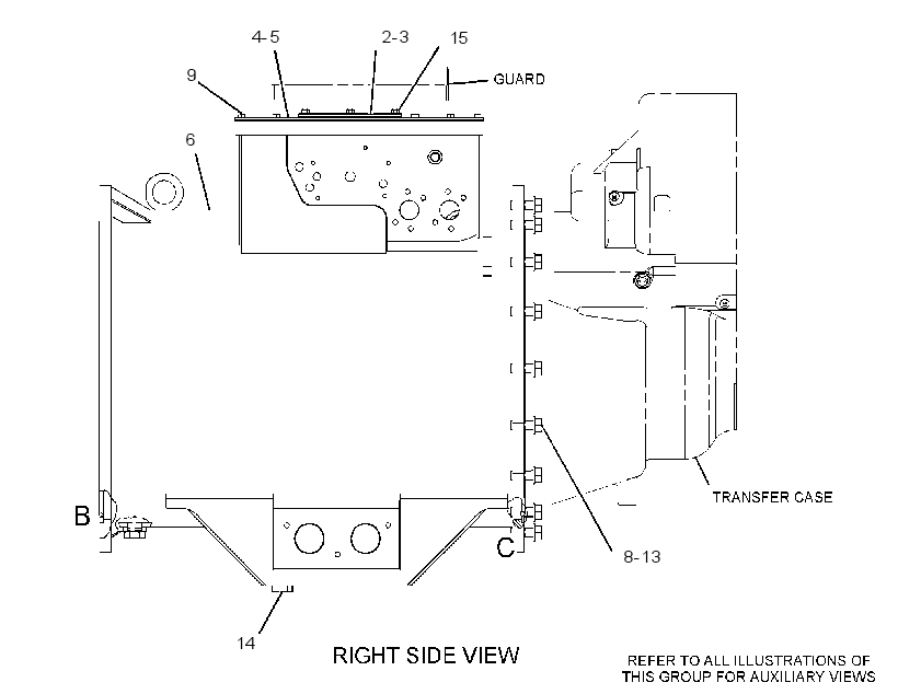 Корпус с деталями планетарной передачи 2612772 CAT