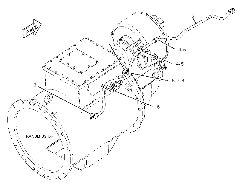 WIRING GP-TRANSMISSION 3377881 CAT