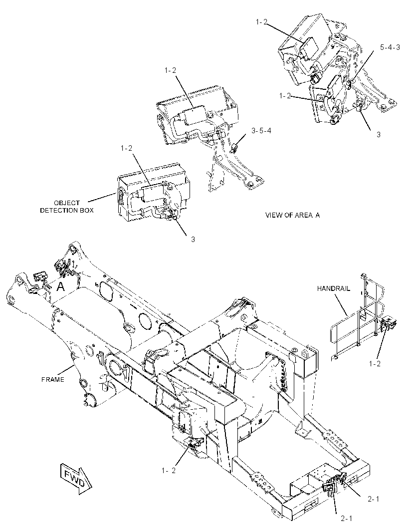 WIRING GP-OBJECT DETECTION 3810754 CAT