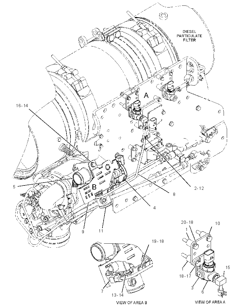 VALVE & MTG GP-AIR CONTROL 3580039 CAT