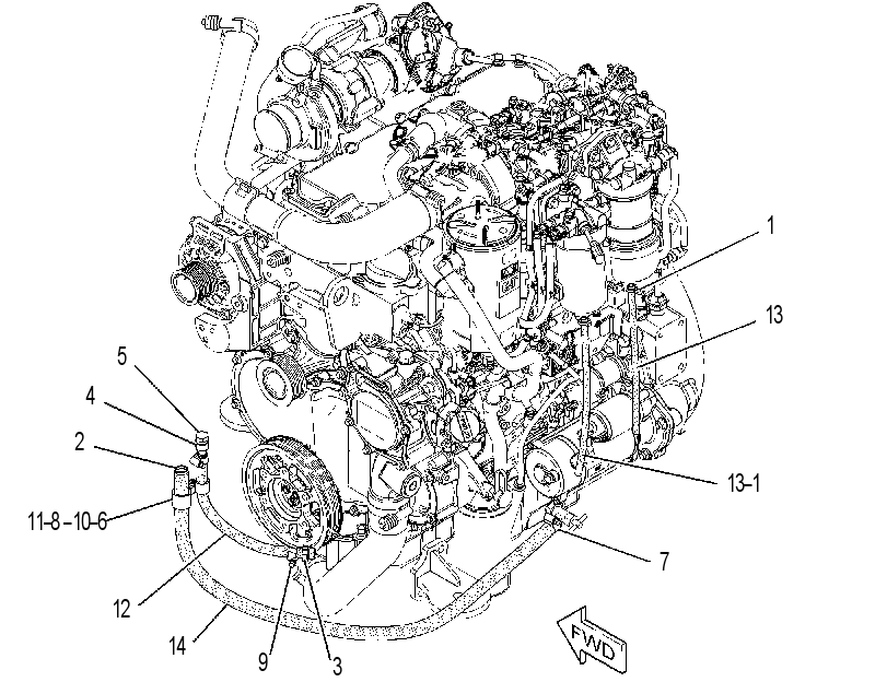 SERVICE GP-ENGINE 3558944 CAT