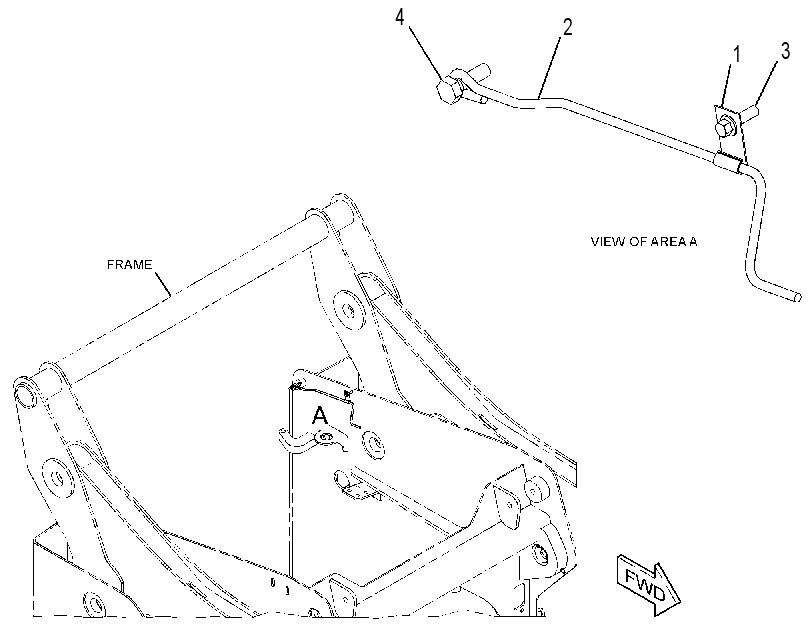 Опора радиатора 3899017 CAT