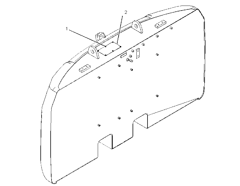 Противовес 3415374 CAT