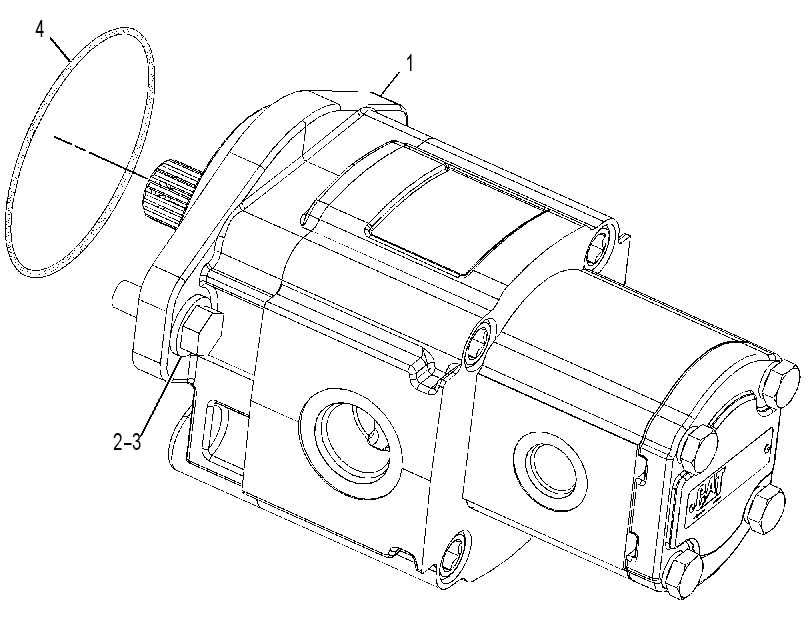 PUMP & MTG GP-GEAR 3584973 CAT