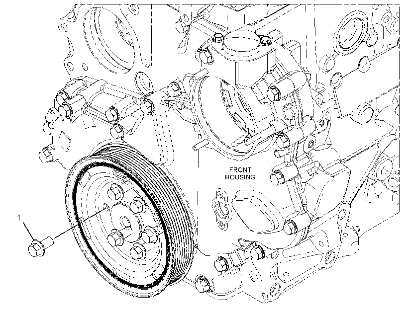 FASTENER GP-ENGINE 3501106 CAT