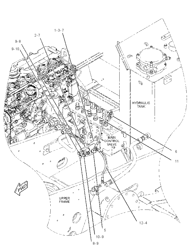 VALVE & LINES GP-BOOM 2517984 CAT