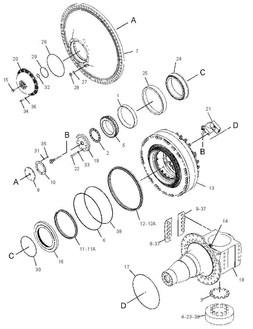 WHEEL & BRAKE GP 3377940 CAT