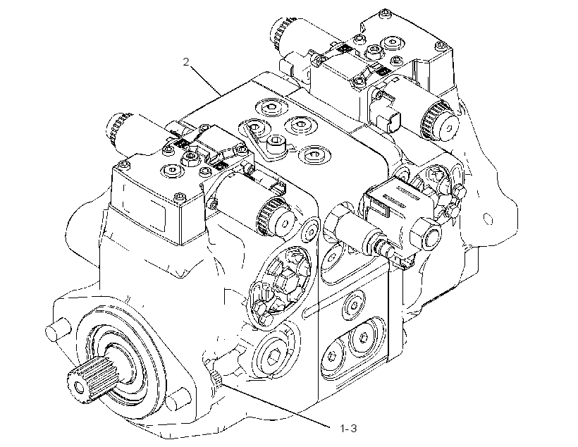 PUMP & MTG GP-HYDROSTATIC 3584975 CAT