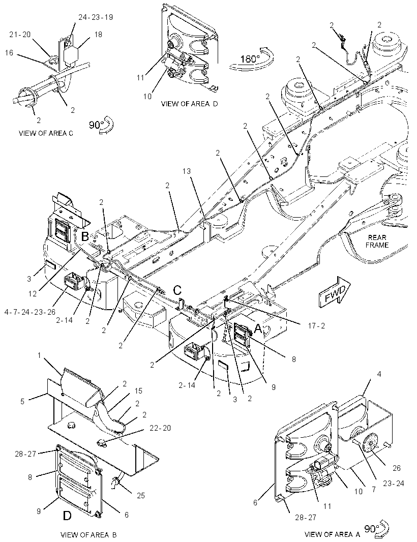 LIGHTING GP-REAR 2674434 CAT