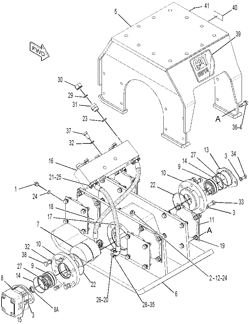 COMPACTOR GP-VIBRATORY 2055901 CAT