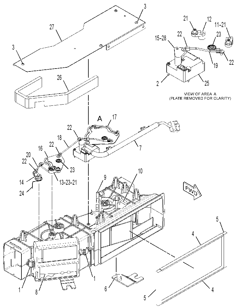 DISTRIBUTOR GP-AIR 3525838 CAT