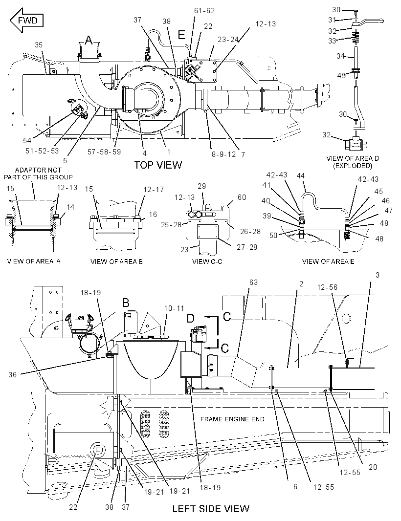 EXHAUST GP-SCRUBBER 2459162 CAT