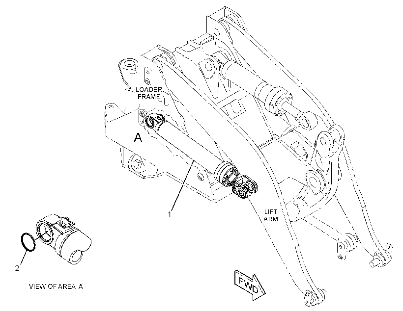 CYLINDER & SEAL GP-LIFT 3739954 CAT