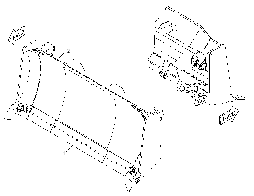 BLADE & EDGE GP-SEMI-UNIVERSAL 3800620 CAT