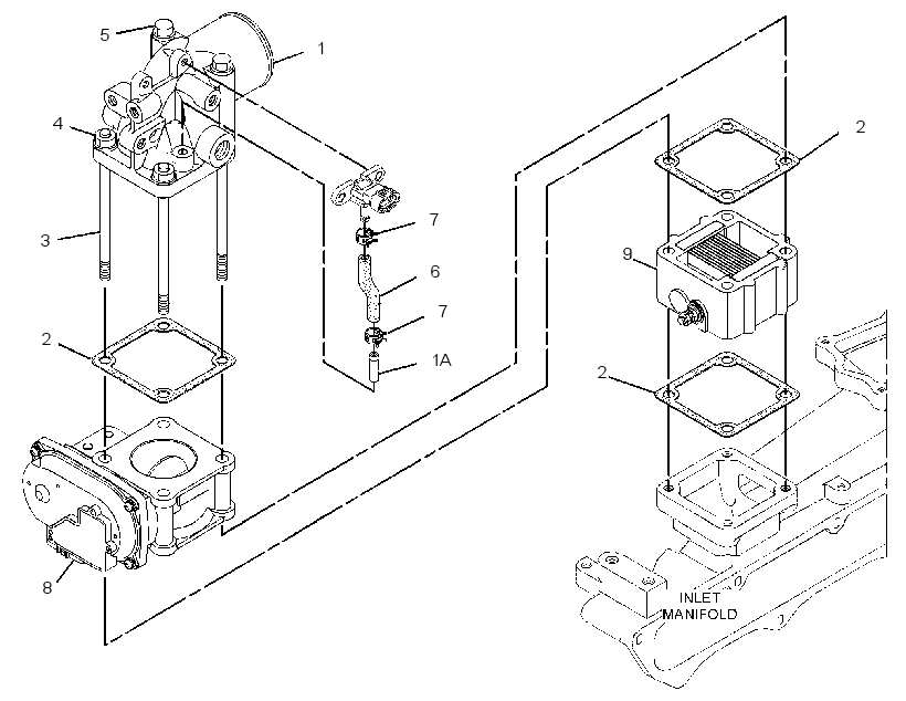 CONTROL GP-INLET AIR 3895674 CAT