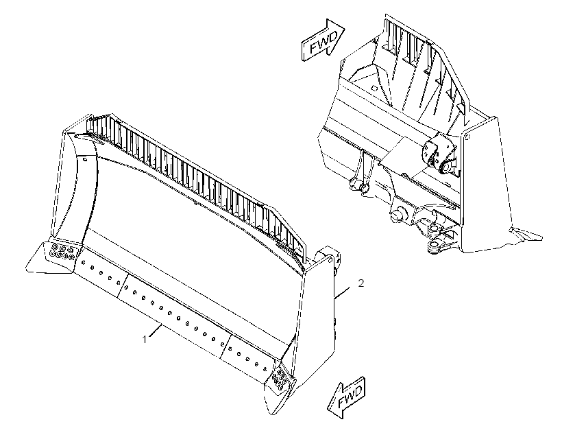 BLADE & EDGE GP-SEMI-UNIVERSAL 3800621 CAT
