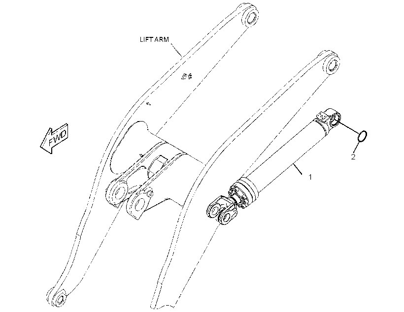 CYLINDER & SEAL GP-LIFT 3739953 CAT