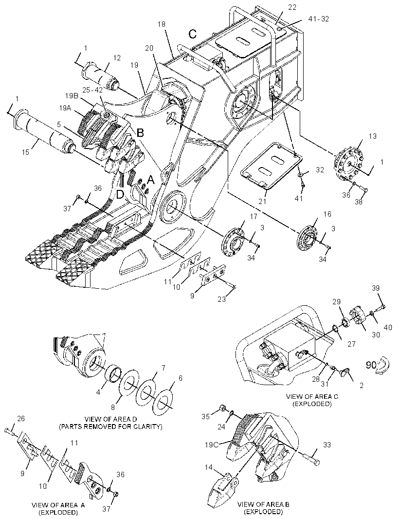 PULVERIZER GP-HYDRAULIC 3402433 CAT