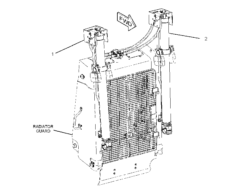 CYLINDER & LINES GP-LIFT 3844197 CAT