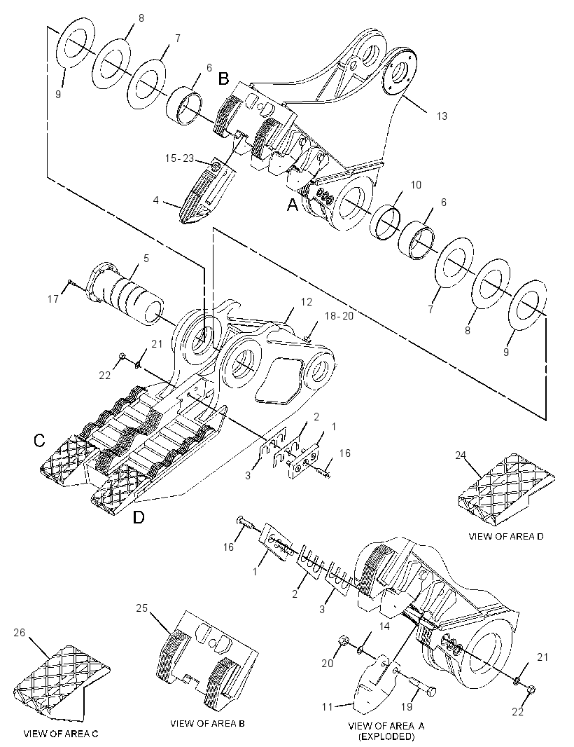 JAW GP-PULVERIZER 3250740 CAT