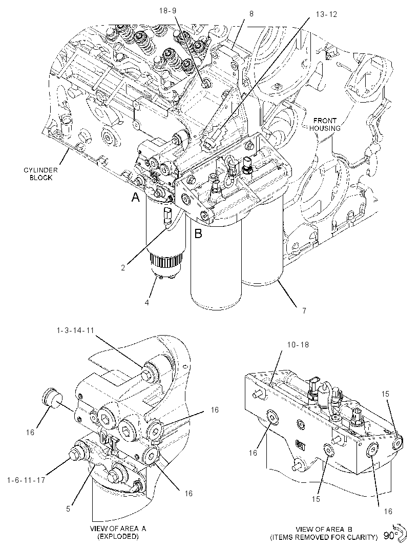 PUMP GP-FUEL PRM & SEC FILTER 3550143 CAT