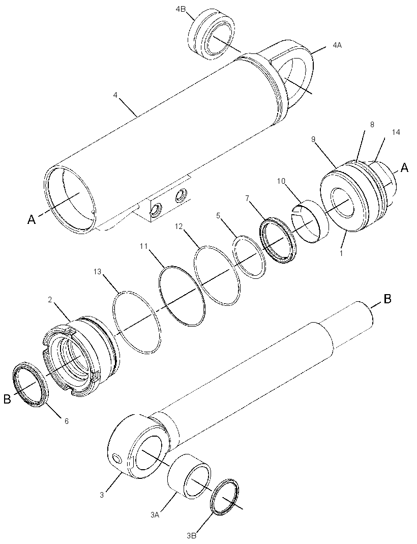 CYLINDER GP-FORK 2799336 CAT